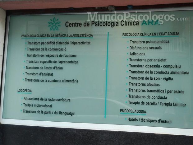Centre de Psicología clínica ARA 