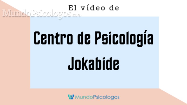 Centro De Psicología Jokabide 