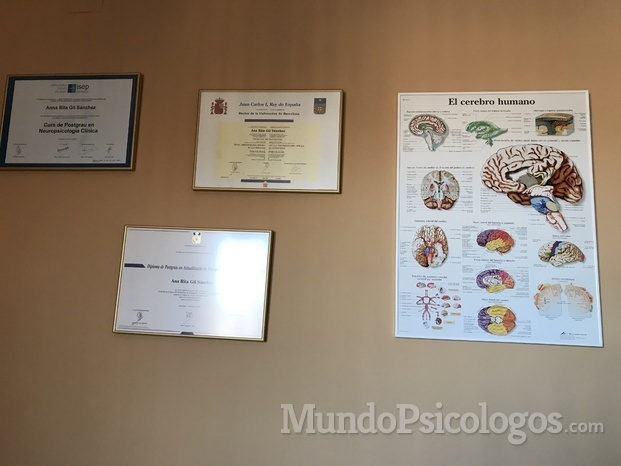 Centro de Psicología de la Salud y Neuropsicología Clínica Anna Gil 