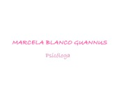 Marcela Blanco Guannus