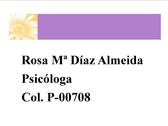 Rosa Mª Díaz Almeida