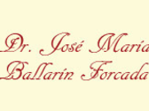 Dr. José María Ballarín Forcada